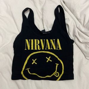 Nirvana tank crop top